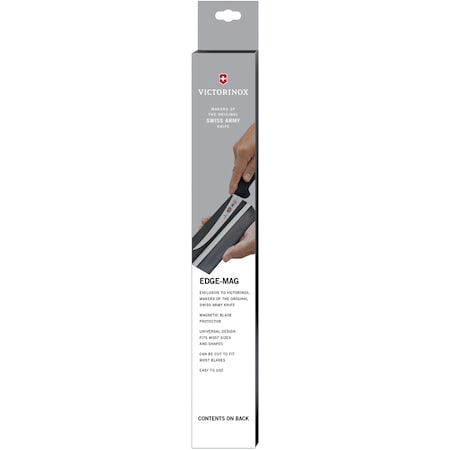 Swiss Army Brands 48313 Kitchen Accessories Storage Edge-Mag Holds Blades Up To 120.5In L 3Pk Black Packaged, 3Pk VIC-7.0898.4